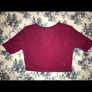 Cute Red Crop Top